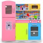 Voir la diapositive 3 : VIDAXL Cuisine en jouet pour enfants MDF 80x30x85 cm Multicolore