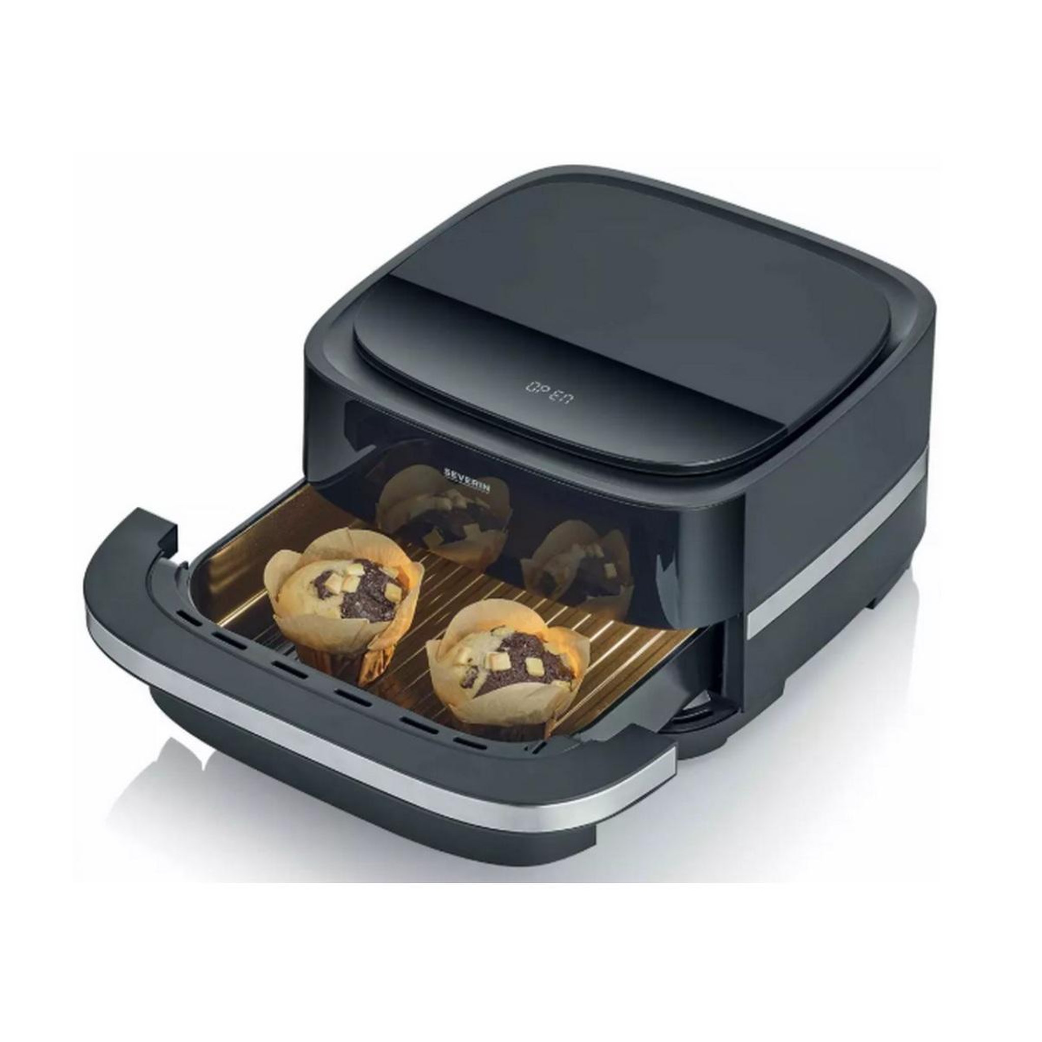 Voir la diapositive 2 : SEVERIN Friteuse sans huile 4l 2100w noir - fr2464