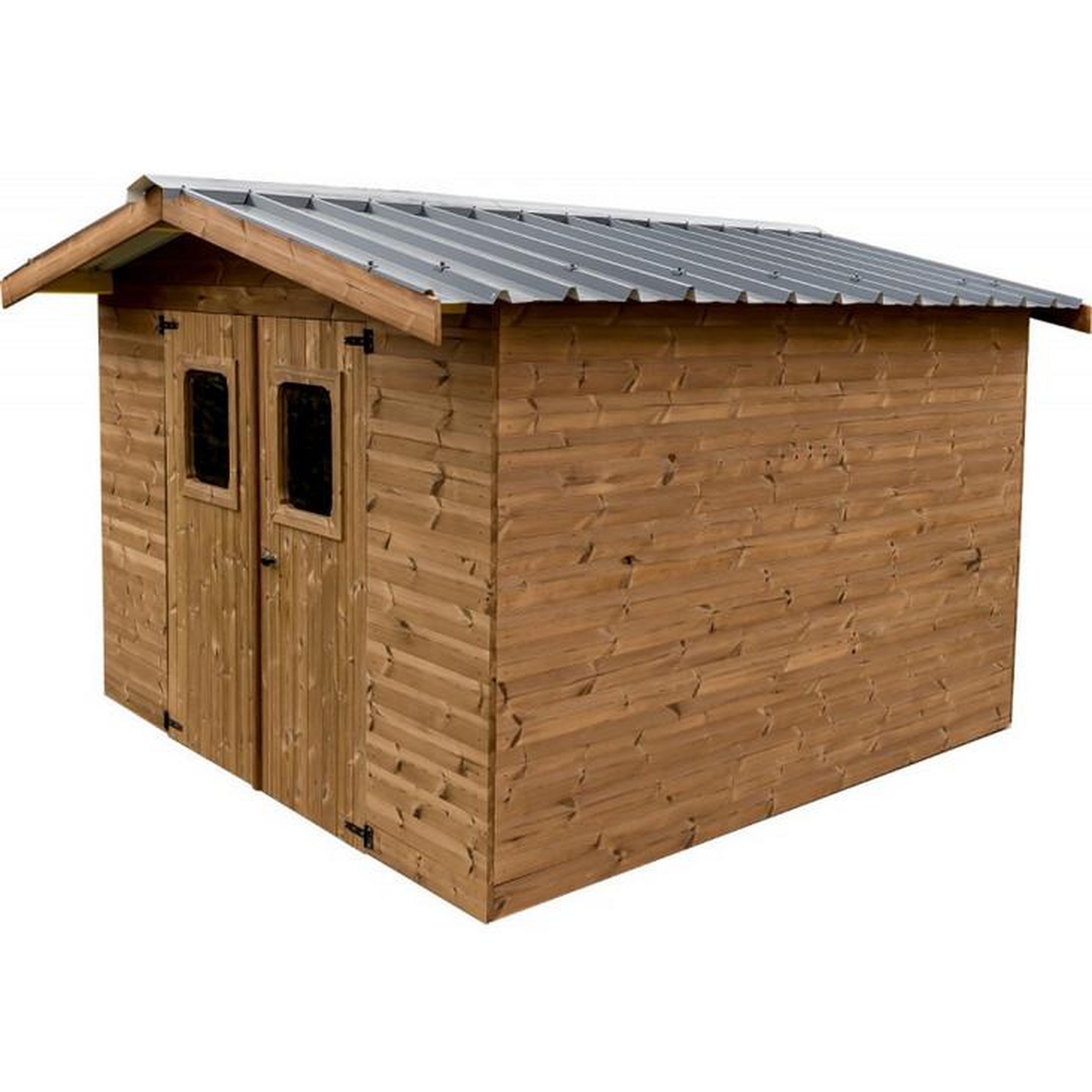 Hisense Abri de jardin 11.97m² brun doré - tha3030.02t