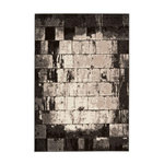 Paris Prix Tapis Vintage à Poils Courts  Esperanto III  Marron. Coloris disponibles : Marron