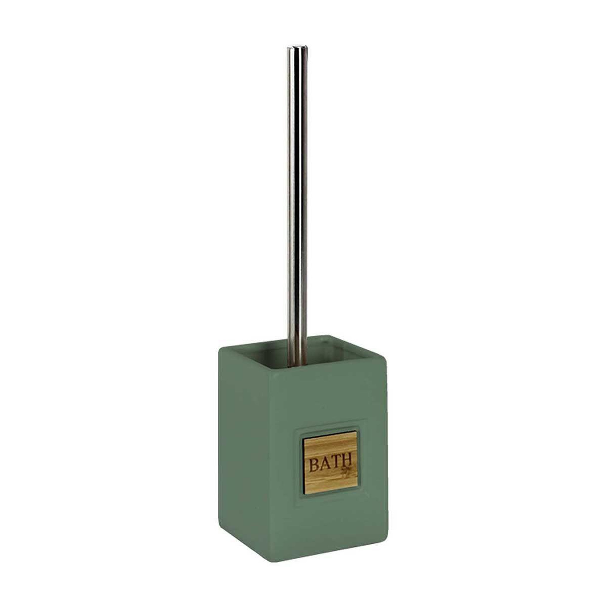 Douceur d'Intérieur Brosse wc vintage  cerawood  36cm kaki
