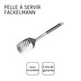 Voir la diapositive 4 : Fackelmann Spatule de cuisine ajourée en inox 33 cm Fackelmann Elemental