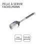 Voir la diapositive 4 : Fackelmann Spatule de cuisine ajourée en inox 33 cm Fackelmann Elemental
