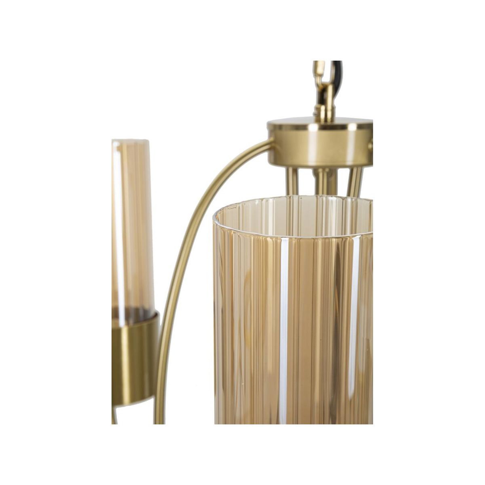 Voir la diapositive 4 : Paris Prix Lampe Suspension 3 Têtes  Versailles  60cm Or