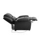 Voir la diapositive 8 : Fauteuil relax électrique avec  releveur pu coloris noir HELENA