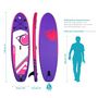 Voir la diapositive 3 : ADRENALIN Paddle Gonflable CARVER 9' 30'' 5'' (274x76x12,7cm) avec Pompe, Pagaie, Leash et Sac de transport