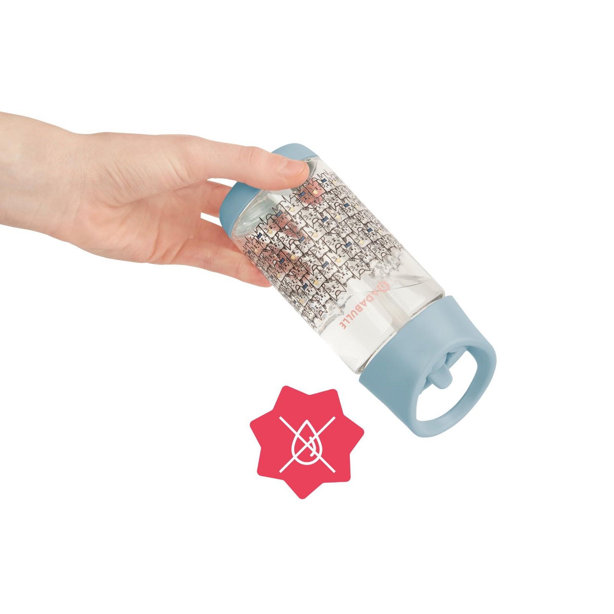 Voir la diapositive 4 : BADABULLE Gourde à paille pour enfant badabulle - anti-fuites - 12m+ - 350ml