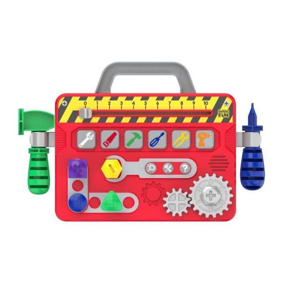 GENERIQUE Mallette a Outils - KD - Ma Premiere Mallette a Outils - 6 activités et 3 modes de jeux pour s'amuser en sécurité