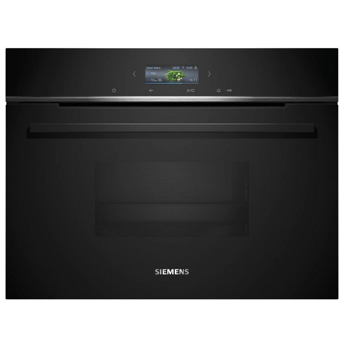 Siemens Four vapeur 38l 60cm noir - CD714GXB1