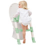 Voir la diapositive 2 : THERMOBABY Réducteur WC - THERMOBABY - KIDDYLOO - Vert Céladon - Ajustable