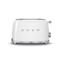 Voir la diapositive 1 : SMEG Grille-pain TSF01WHEU blanc