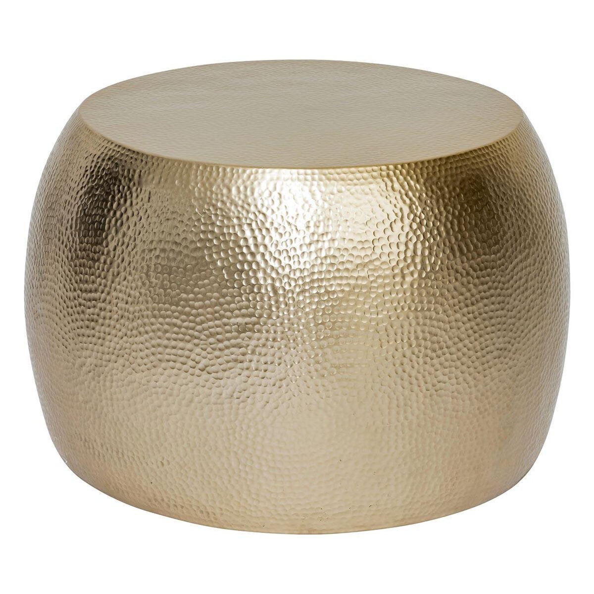 ATMOSPHERA Lot de 2 Tables Basses en Métal  Issam  70cm Doré