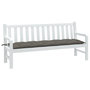 Voir la diapositive 1 : VIDAXL Coussin de banc de jardin gris fonce melange 180x50x7 cm tissu