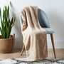 Voir la diapositive 1 : ACTUEL Plaid, couvre-lit, jeté de canapé fantaisie motifs géométriques 240 g/m² ARTY