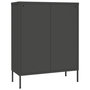 Voir la diapositive 5 : VIDAXL Armoire a tiroirs Anthracite 80x35x101,5 cm Acier