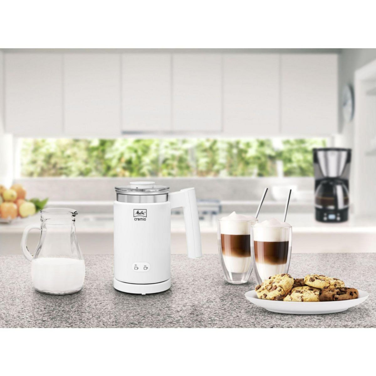Melitta Mousseur à lait Cremio II 1014-01 Blanc