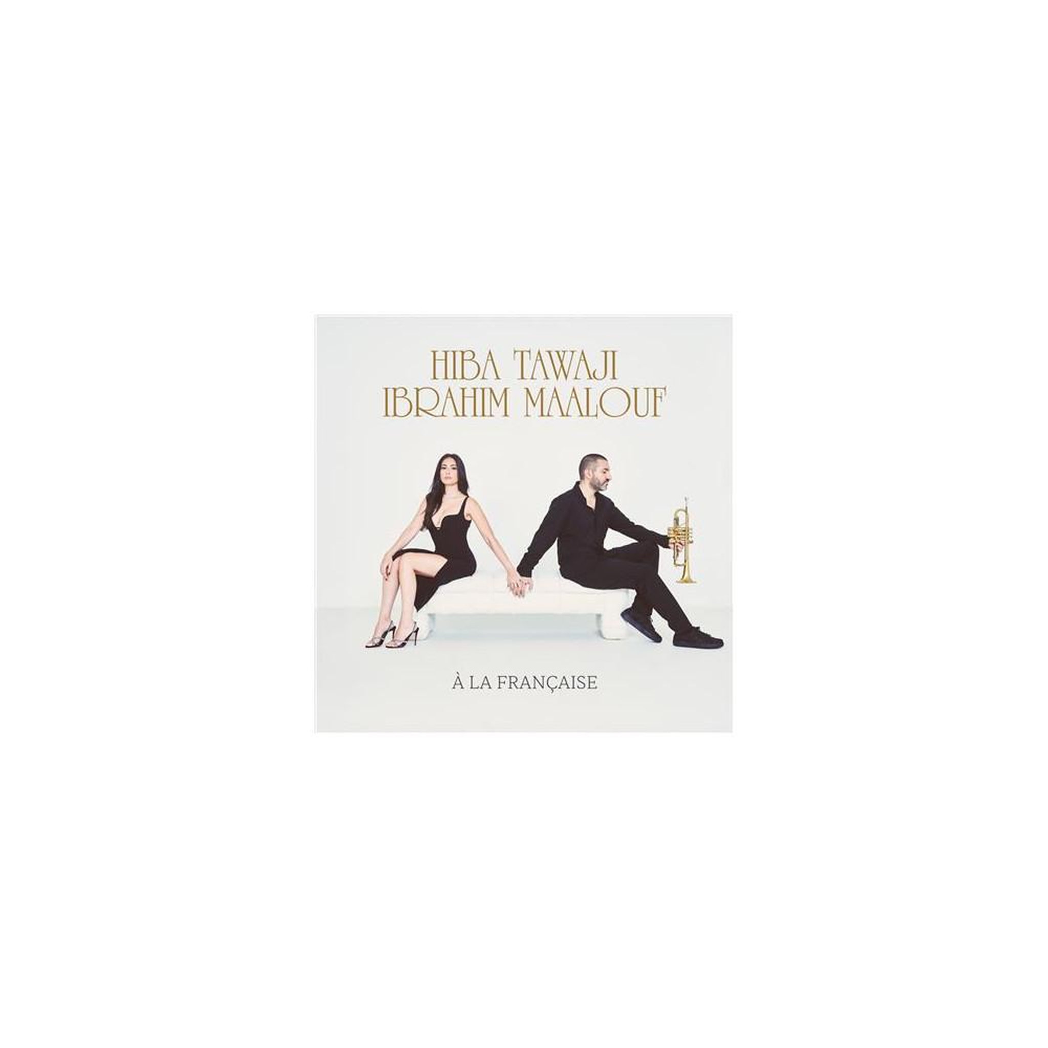 Cd album digipack à la française jazz vocal hiba tawaji & ibrahim maalouf
