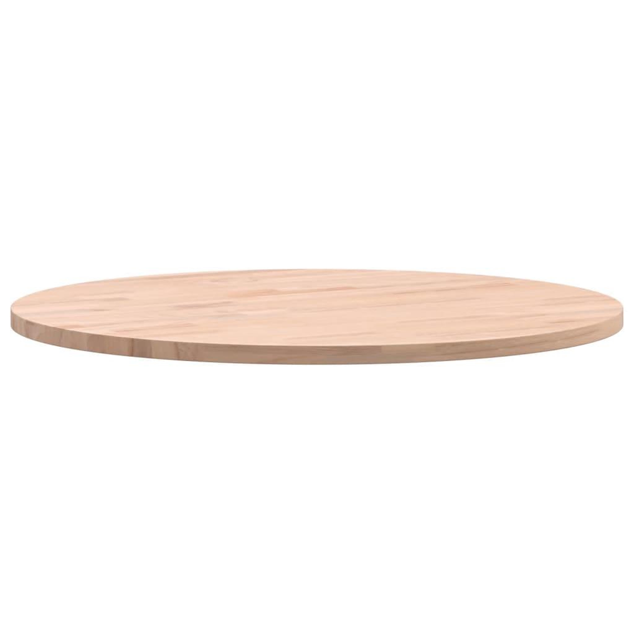 Voir la diapositive 5 : VIDAXL Dessus de table Ø50x1,5 cm rond bois massif de hetre