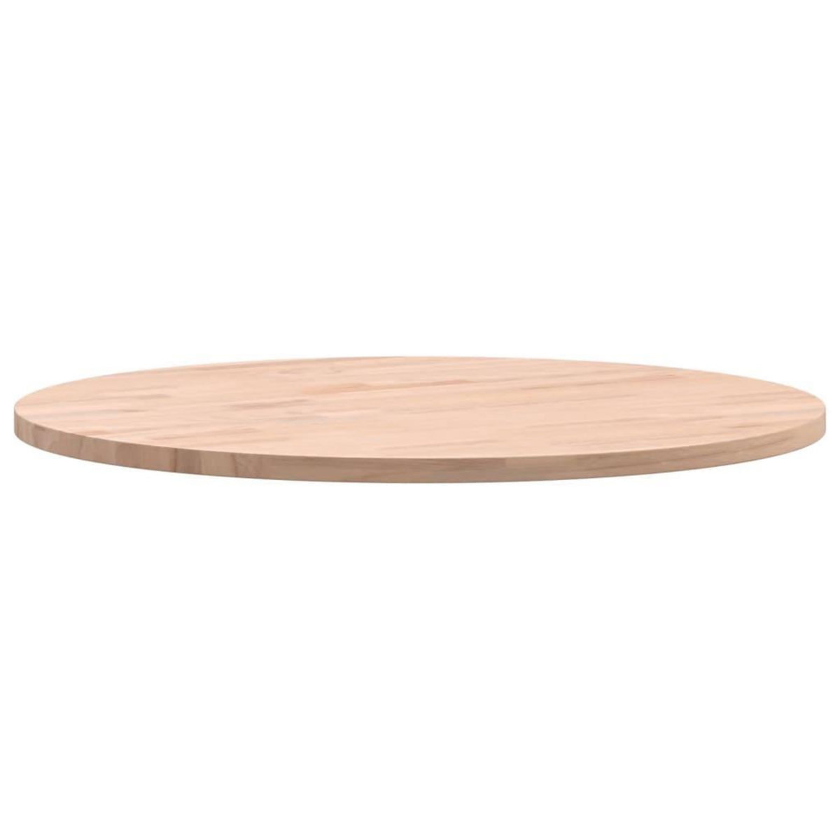 VIDAXL Dessus de table Ø50x1,5 cm rond bois massif de hetre