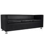 Voir la diapositive 5 : VIDAXL Jeu de canape a 2 places et a 3 places Cuir synthetique Noir