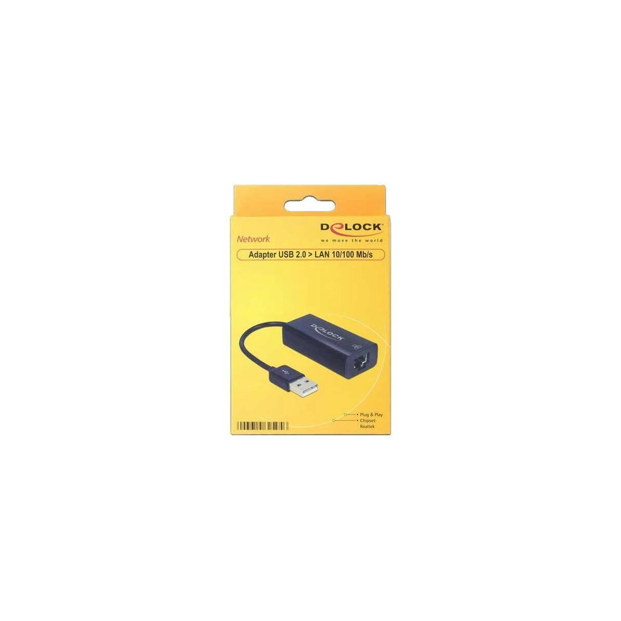 Voir la diapositive 2 : DeLock Adaptateur USB Ethernet Delock 4043619625956 noir