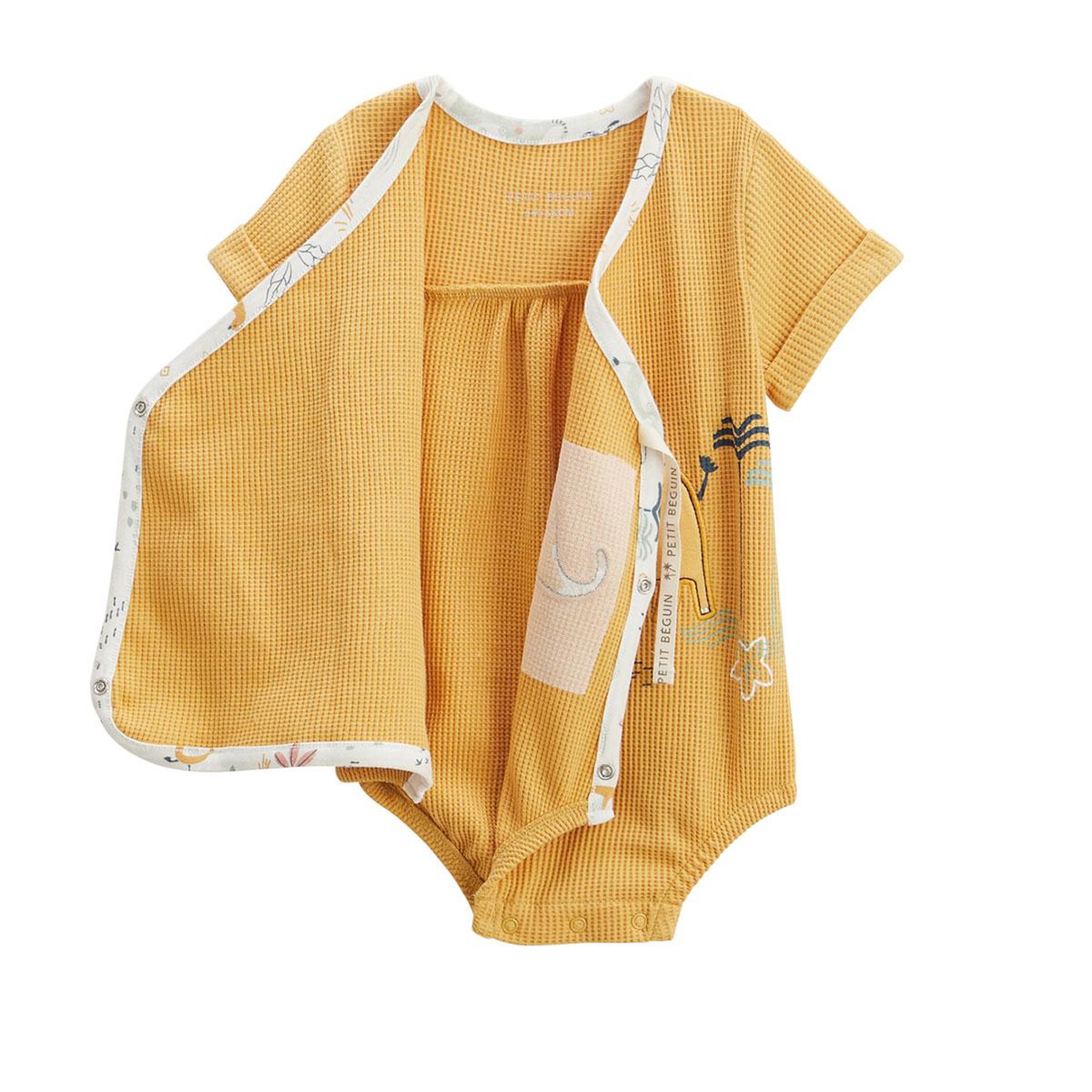 Voir la diapositive 4 : Petit BÃ©guin Barboteuse bébé hawaiki
