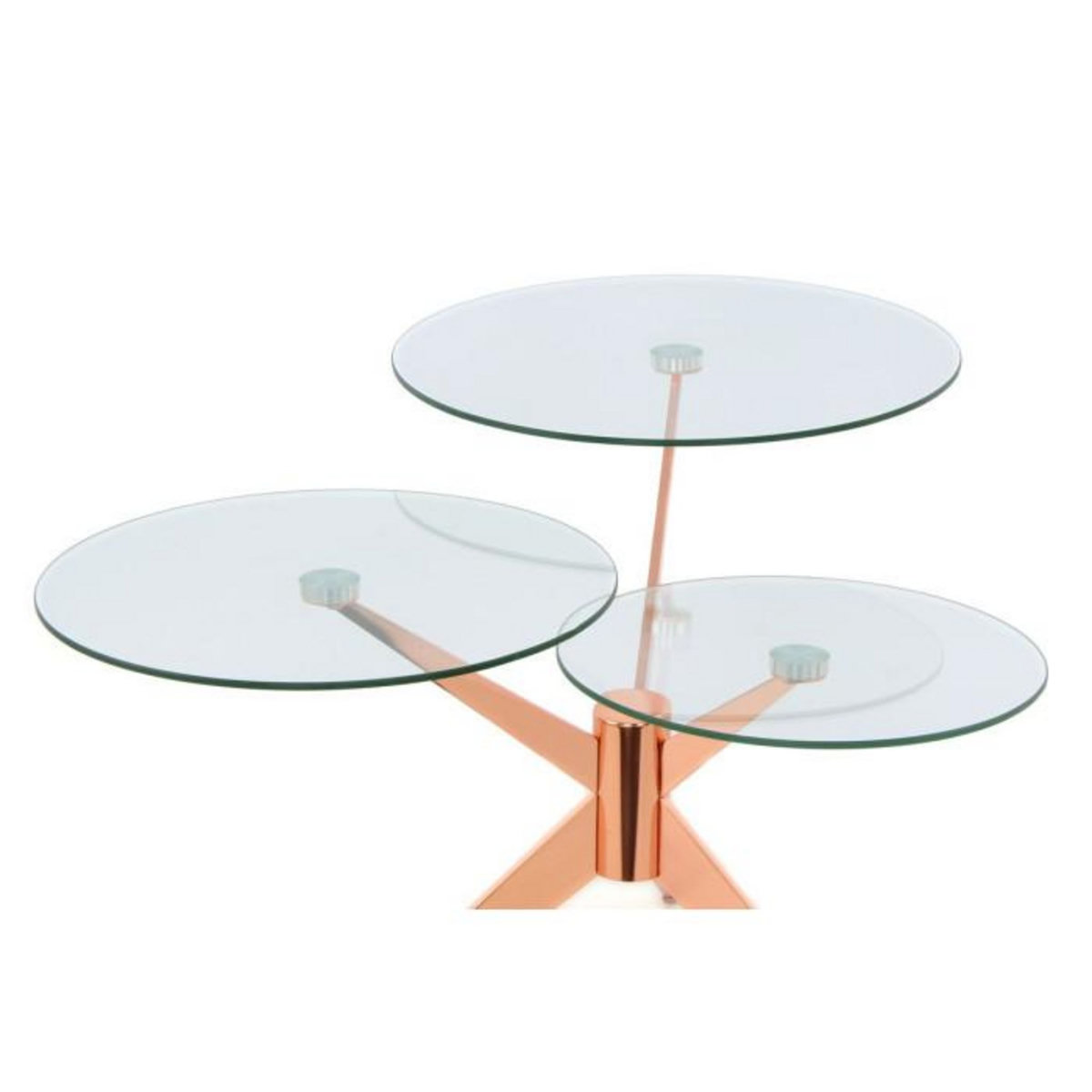 Paris Prix Table d'Appoint Design  Triplet  75cm Rose