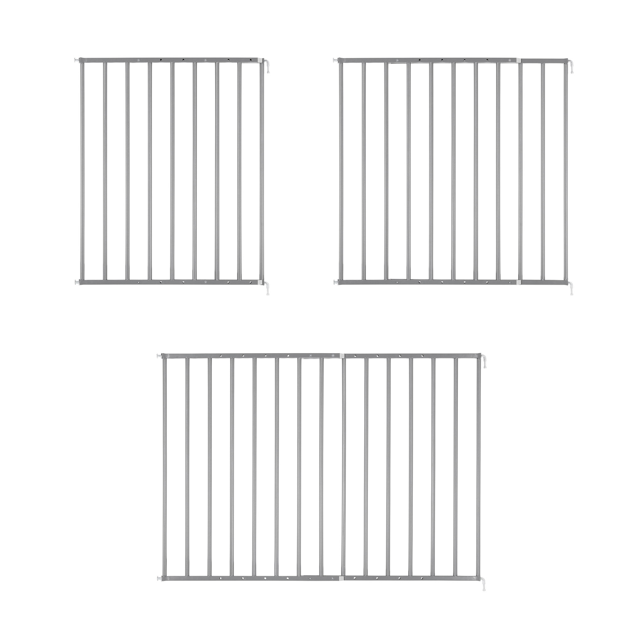 Voir la diapositive 3 : BADABULLE Barrière de Sécurité Safe & Protect XL (60-107 cm)