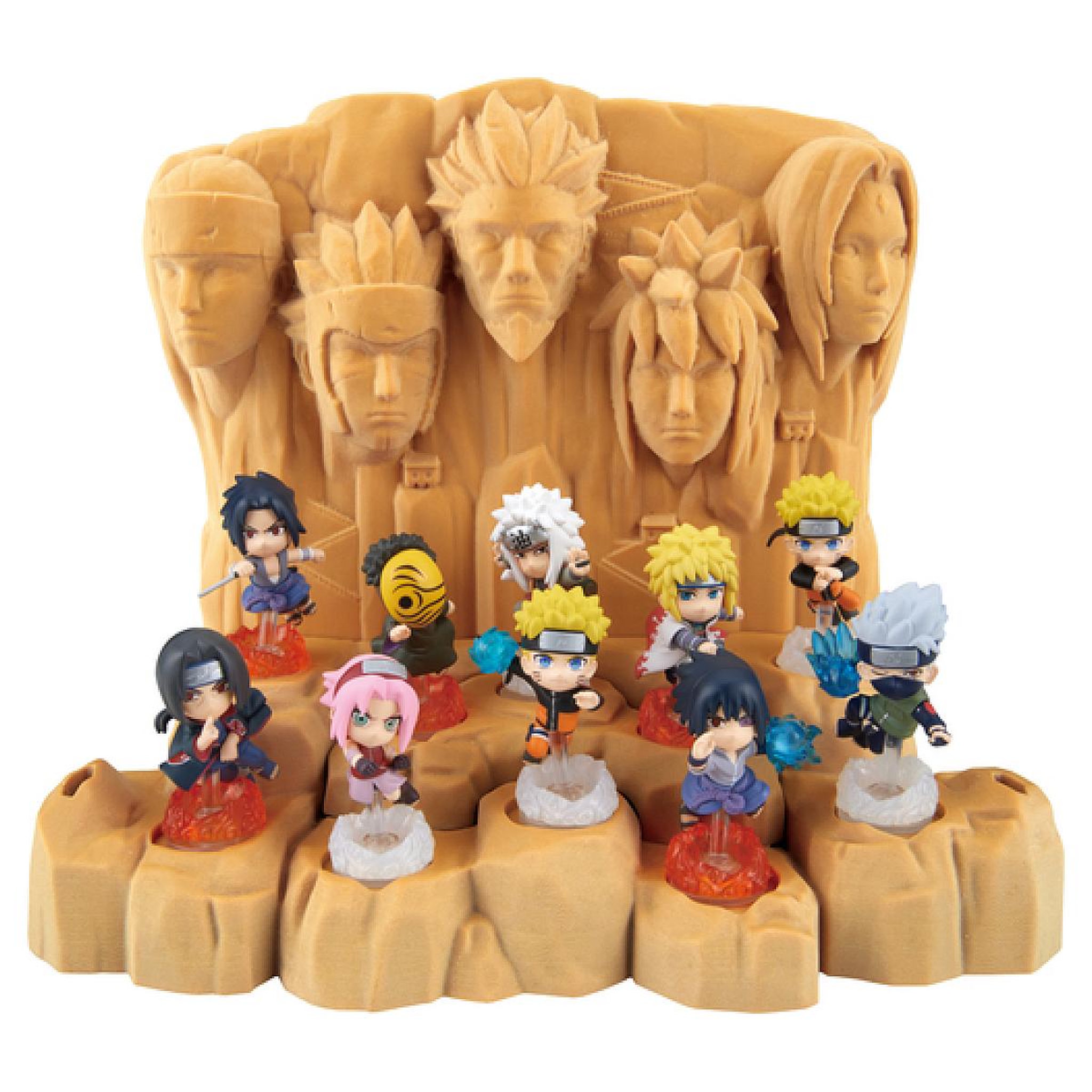 Voir la diapositive 2 : EPOCH Naruto SHIPPUDEN Hokage Rock Survival