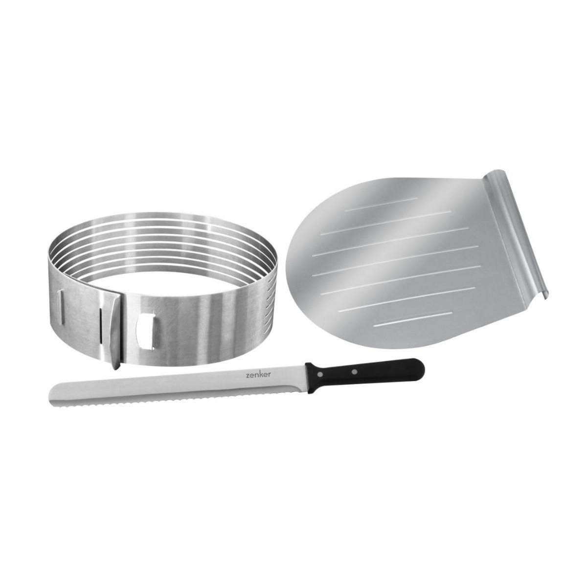ZENKER Set d'ustensiles de pâtisserie pour layer cake Zenker Smart Pastry
