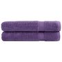 Voir la diapositive 1 : VIDAXL Serviettes de sauna de qualité supérieure SOLUND 2 pcs violet