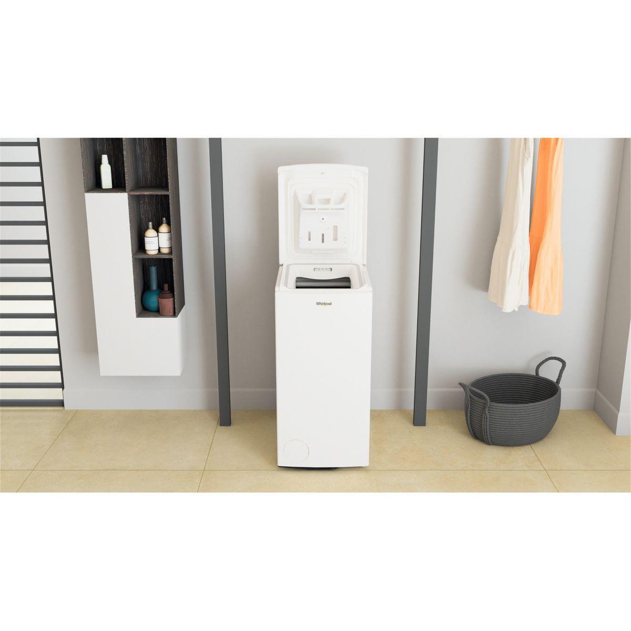 Voir la diapositive 5 : Whirlpool Lave linge top zentdlrbx6252bsfr/n silence