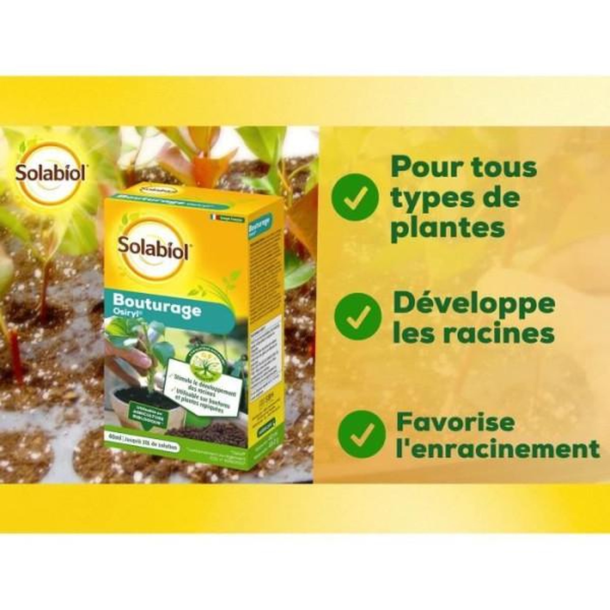 Voir la diapositive 4 : SOLABIOL SOLABIOL SOBOUTU40 Bouturage Osiryl - 40 ml
