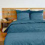 Voir la diapositive 2 : Home collection Parure housse de couette microfibre et velour
