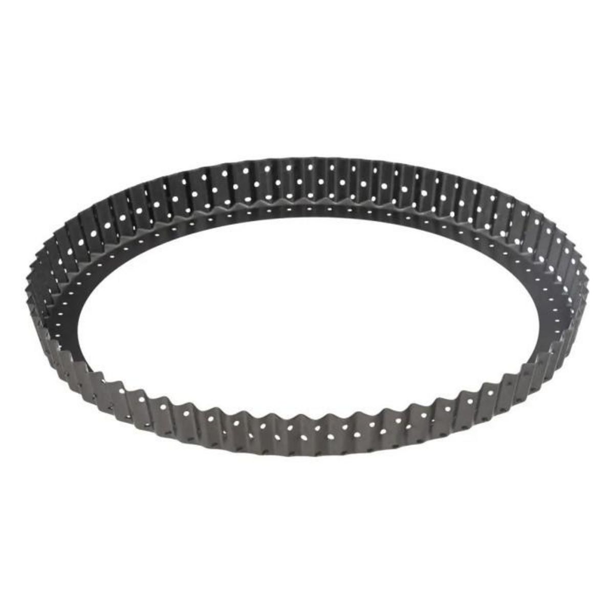 Paris Prix Lot de 2 Plats à Tarte  Fond Amovible  32cm Gris