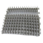 Dolphin Brosse pvc dyn pour brosse combinée grise pour robot suprême m5, dyn+ et master m5 + prox 2 et dolphin 2x2 - 6101656