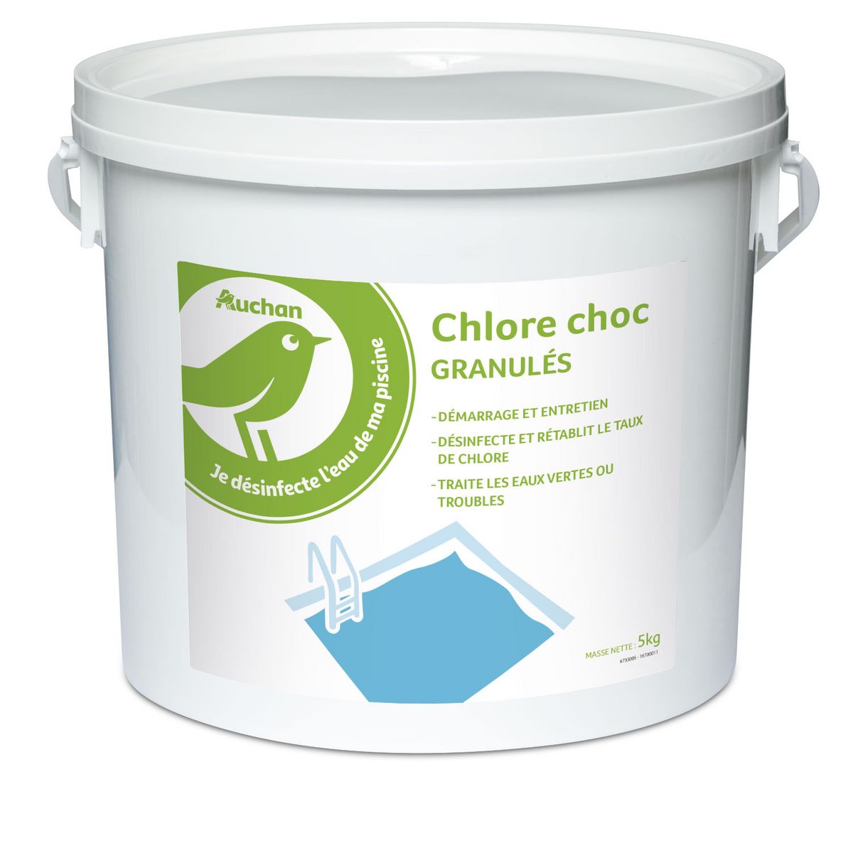 POUCE Chlore rapide 5 kg