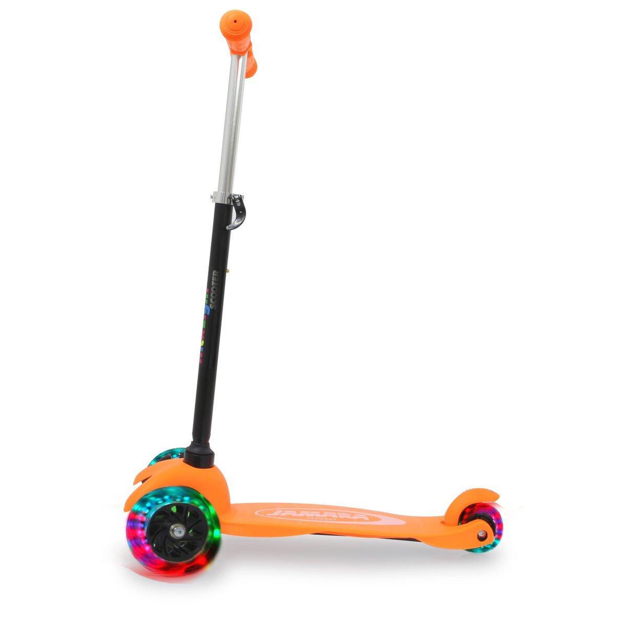 Voir la diapositive 3 : Jamara KickLight Scooter - couleur orange