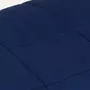 VIDAXL Couverture lestee Bleu 135x200 cm 10 kg Tissu