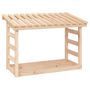 Voir la diapositive 2 : VIDAXL Support pour bois de chauffage 108x64,5x78 cm Bois de pin