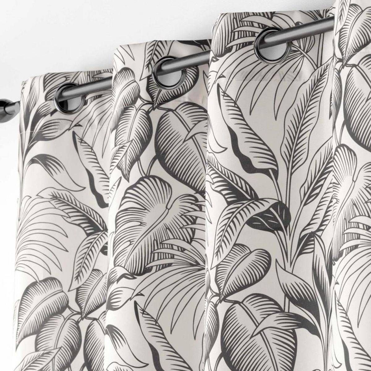 Douceur d'Intérieur Rideau à œillets 140x260 Cabana naturel