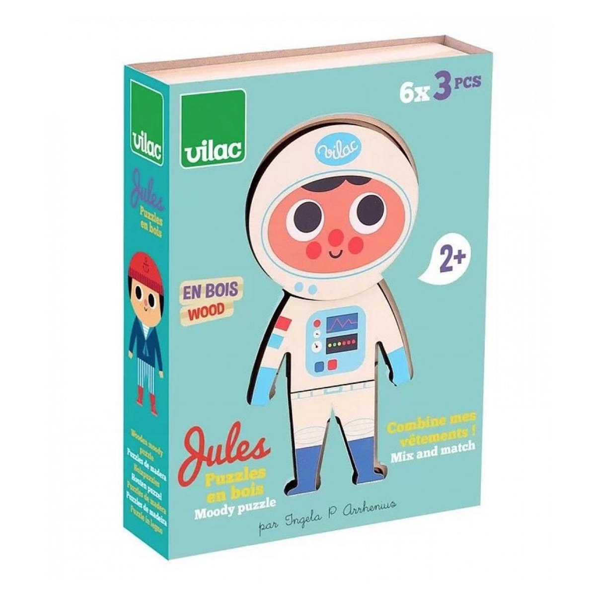 Vilac Jules a habiller puzzle en bois