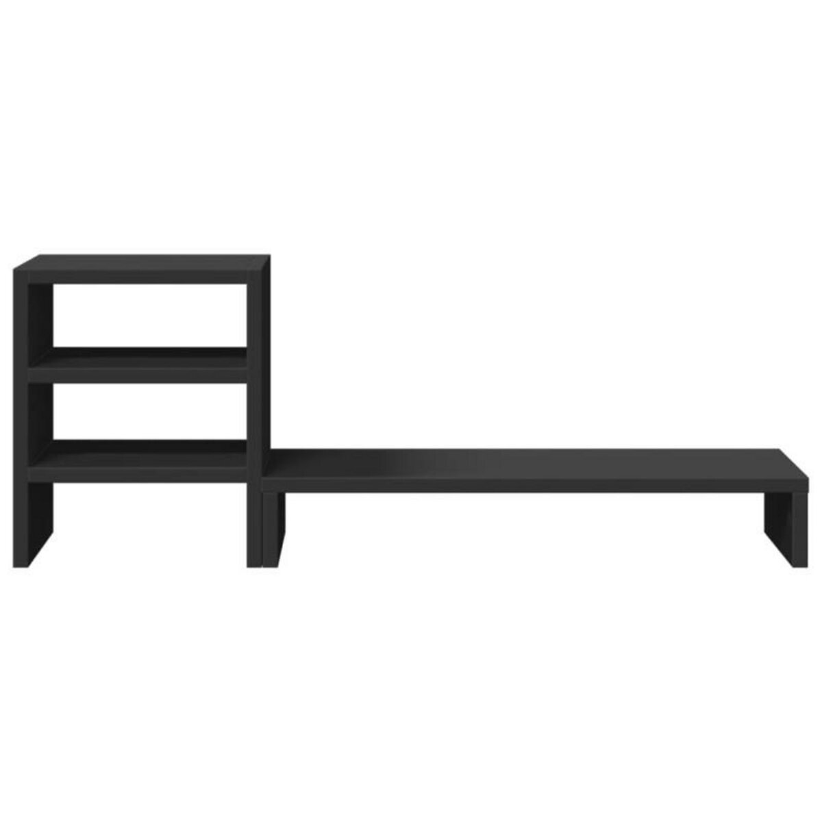 VIDAXL Support de moniteur et organisateur de bureau bois d ingénierie