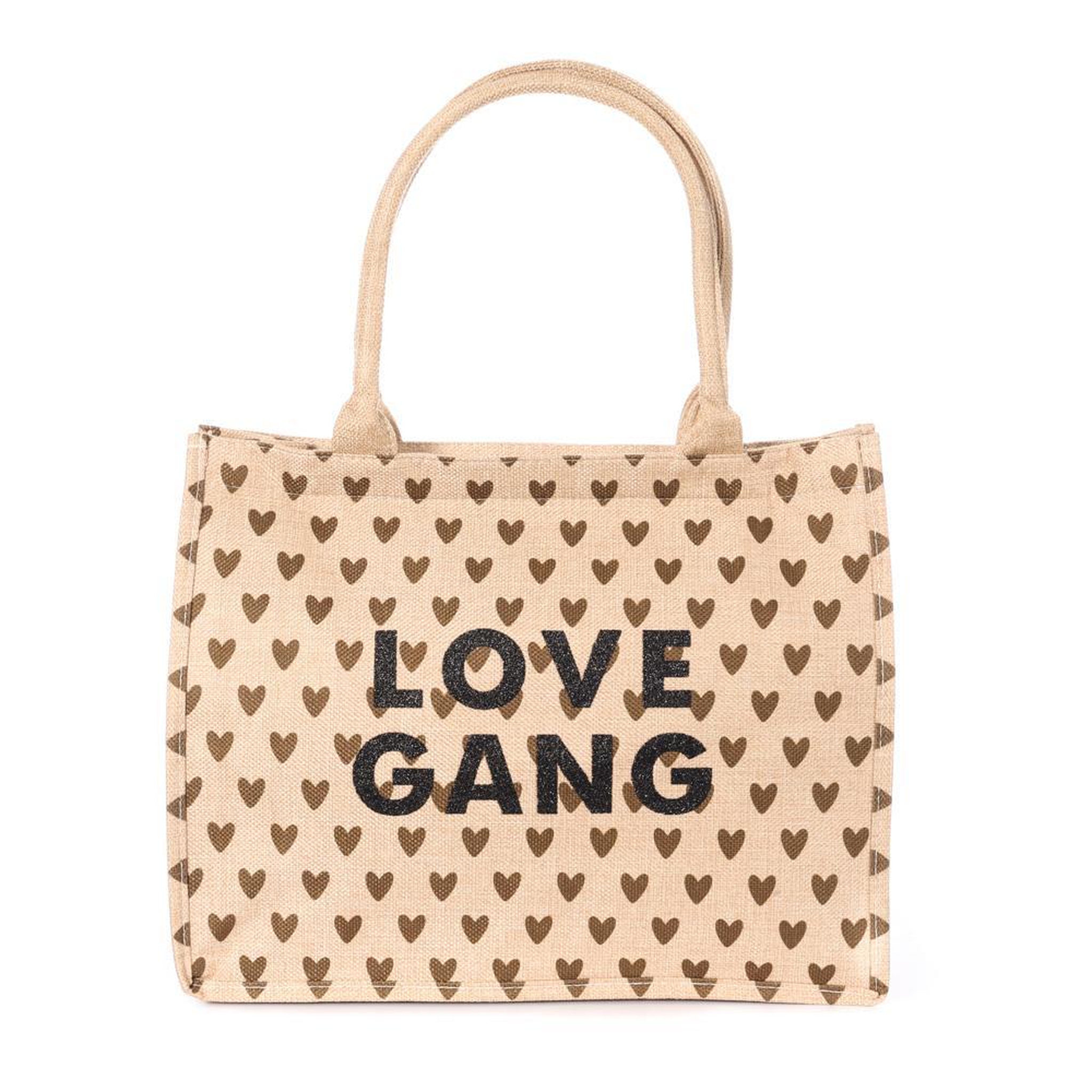 Voir la diapositive 2 : GERARD PASQUIER Sac de plage beige/marron gérard pasquier love