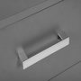 Voir la diapositive 4 : INTERLINK Table de nuit ELENZIO 2 Gris