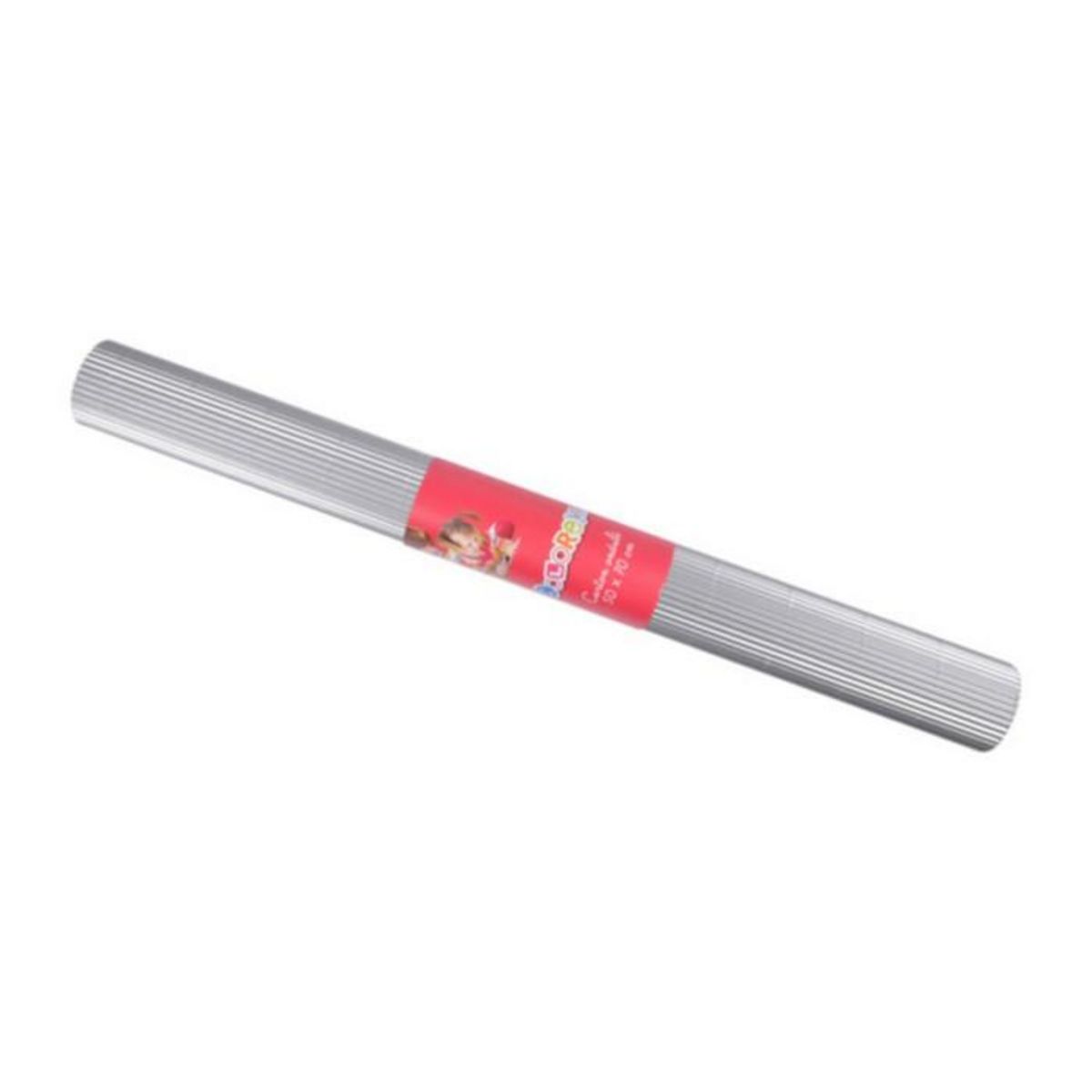 Paris Prix Papier Crépon  30 Feuilles  50x70cm Argent