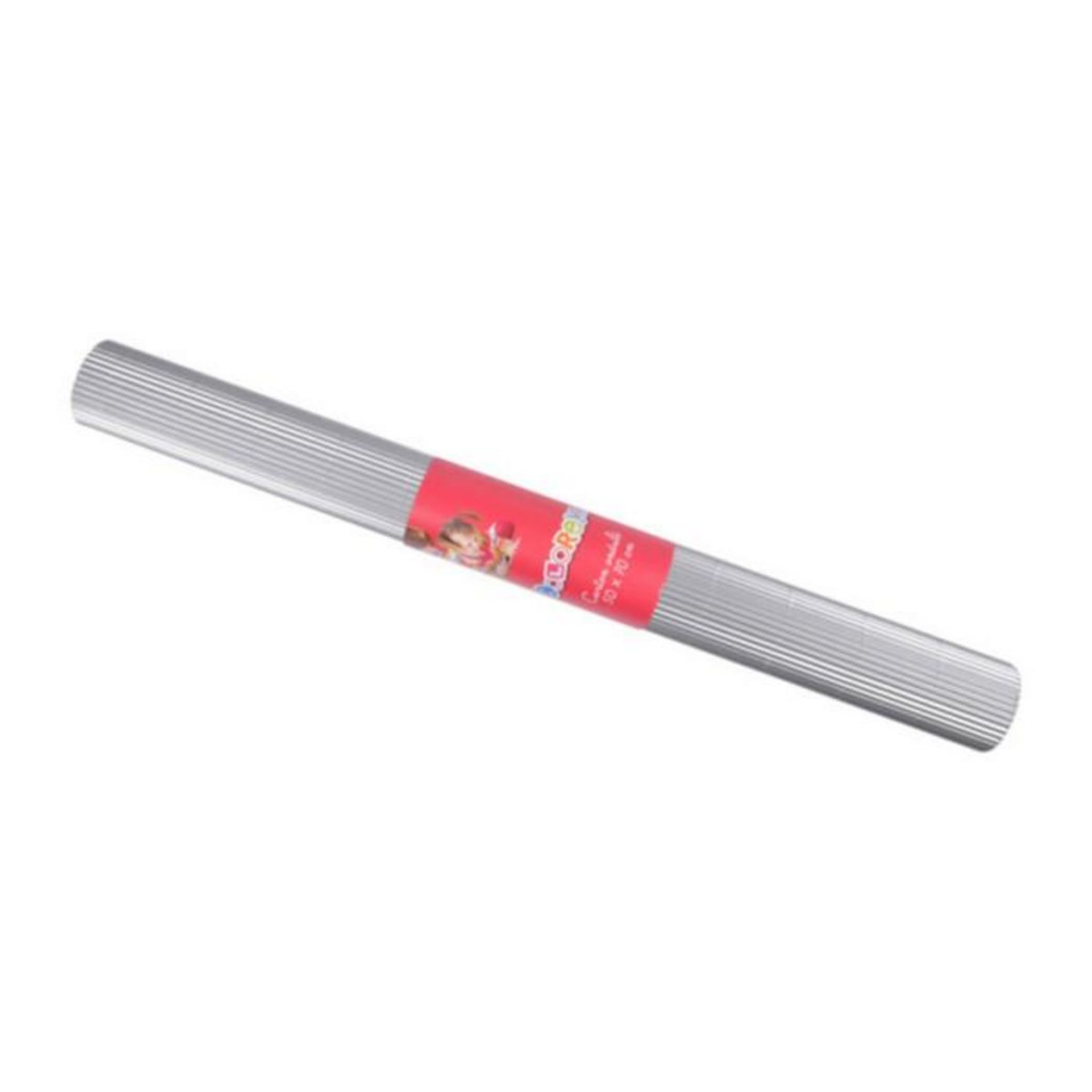 Paris Prix Papier Crépon  30 Feuilles  50x70cm Argent