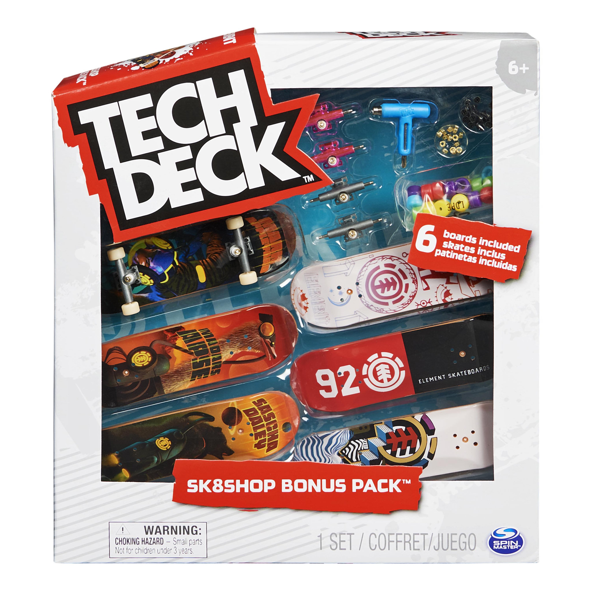 Voir la diapositive 7 : SPIN MASTER Skate Shop Bonus Pack Tech Deck