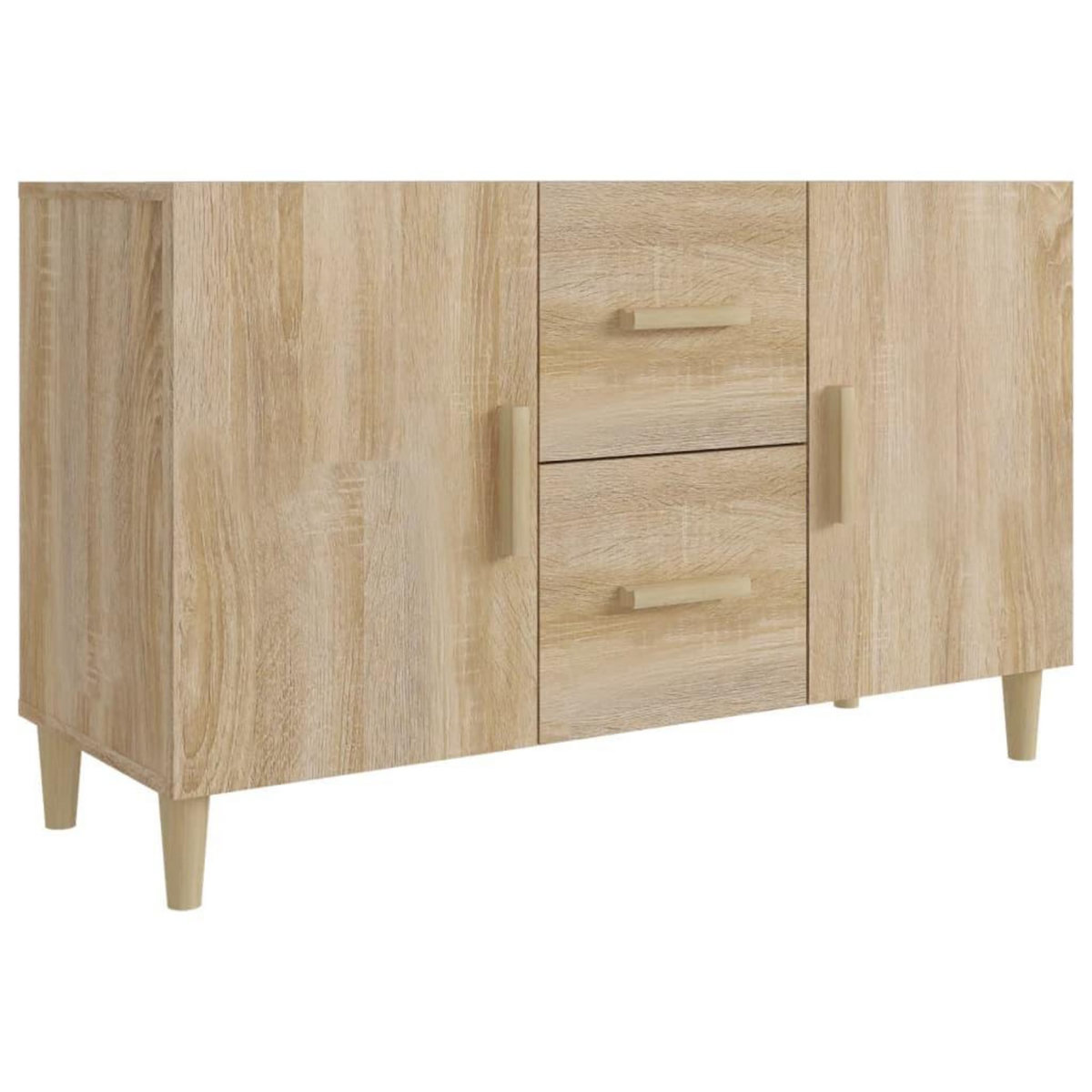 VIDAXL Buffet chene sonoma 100x36x60 cm bois d'ingenierie