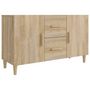 Voir la diapositive 2 : VIDAXL Buffet chene sonoma 100x36x60 cm bois d'ingenierie